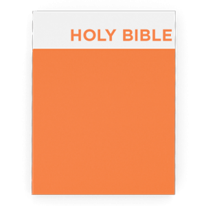 Paper Back Bible - Orange